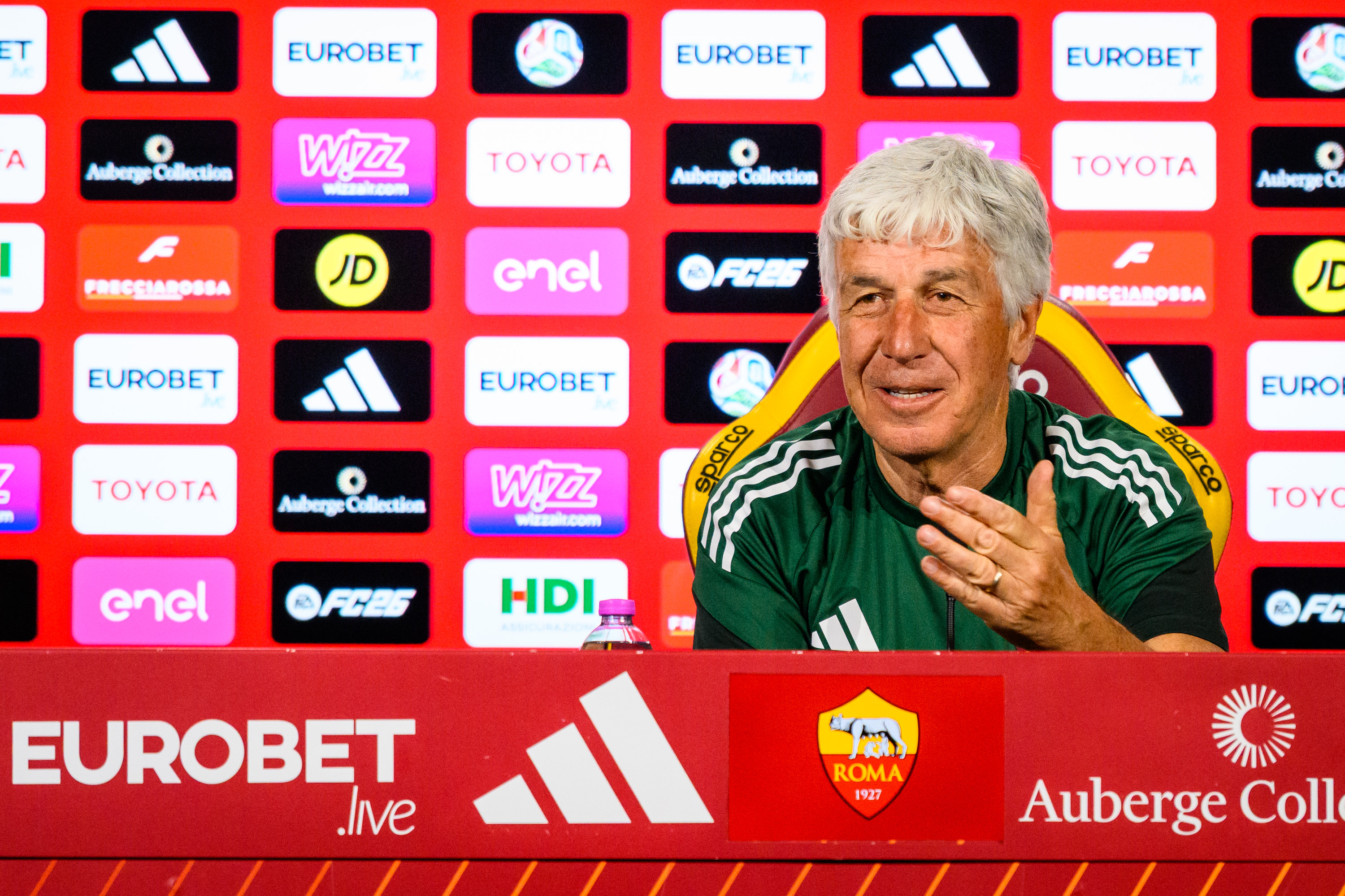 Gasperini: “I didn't do anything against anyone, anyone at all.”