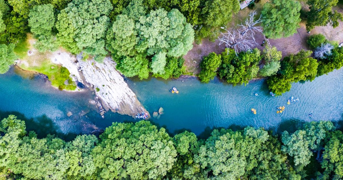 Float the Guadalupe River for a relaxing Texas summer day