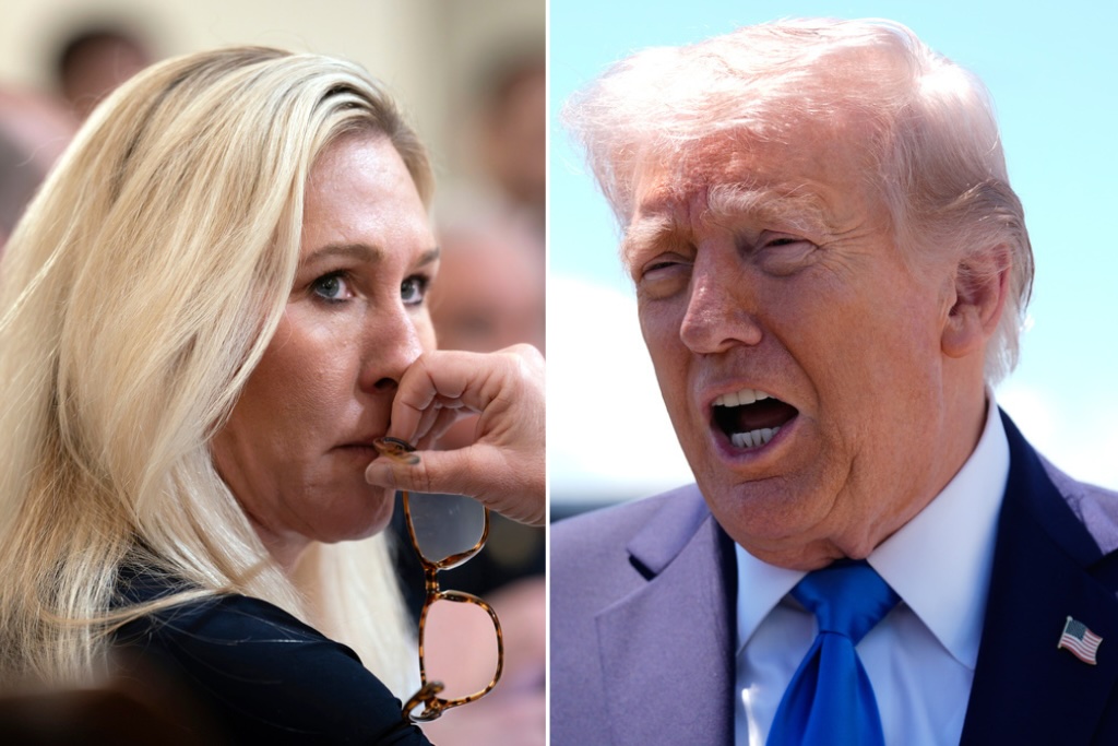 President Trump hates women: MTG goes off on Trump over cruel attack on ...