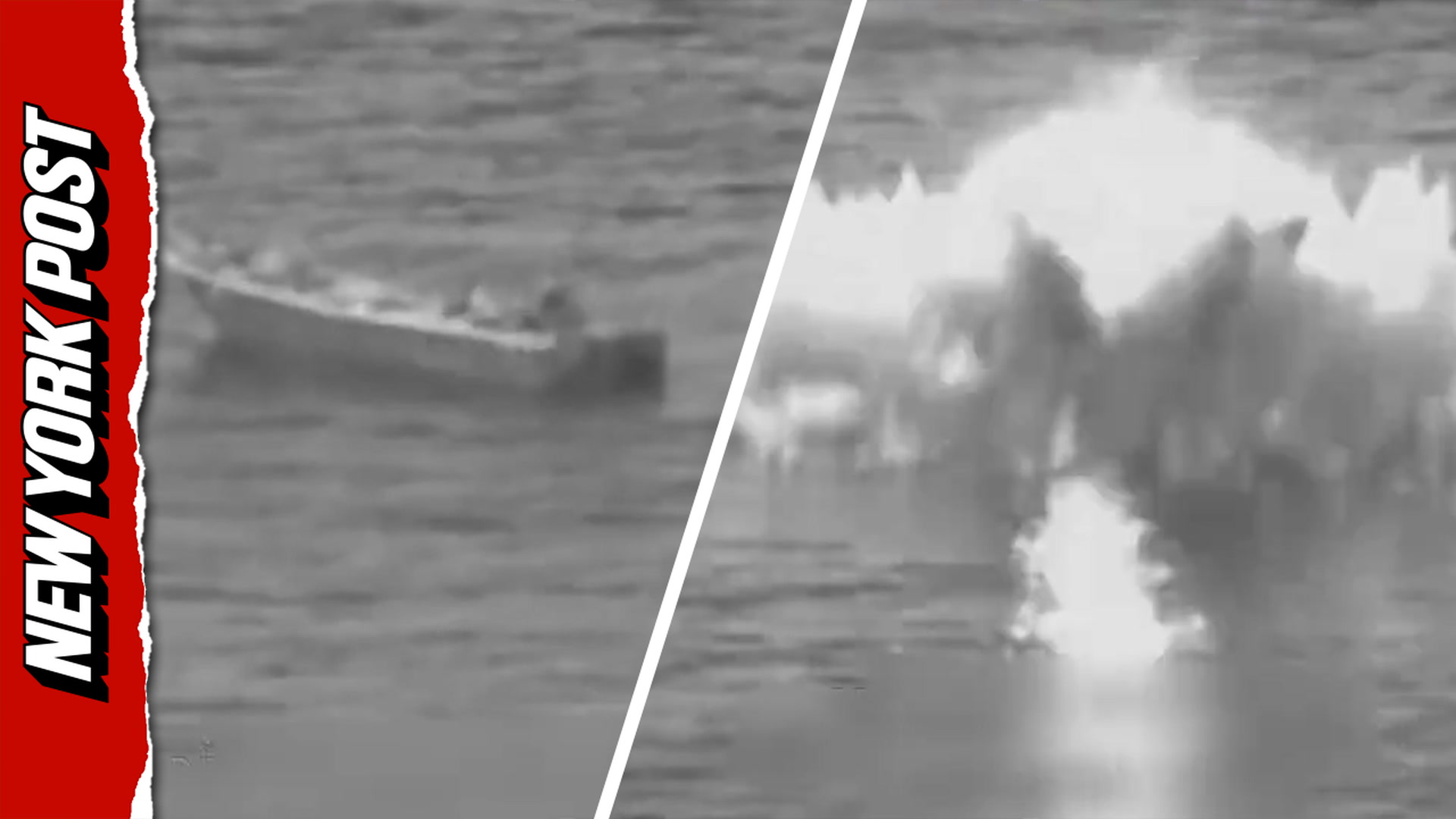 SOUTHCOM demolishes narco-terrorist boats in the Eastern Pacific