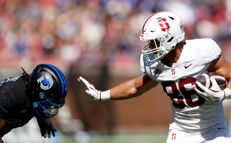 Highlights of new Bears tight end Sam Roush