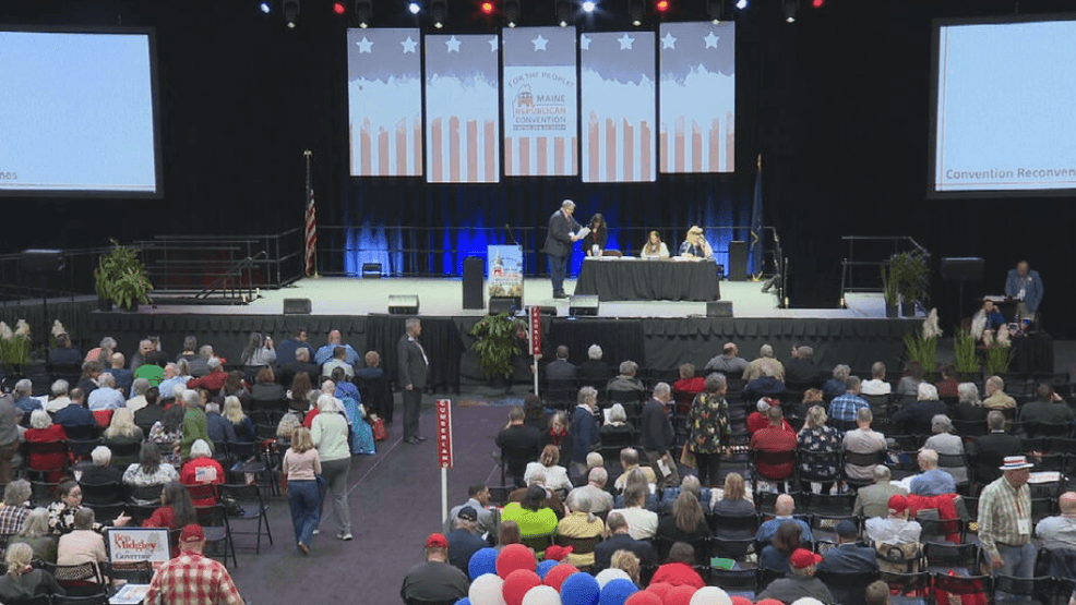 Maine Republican State Convention draws 1,500 delegates to Maine Capital