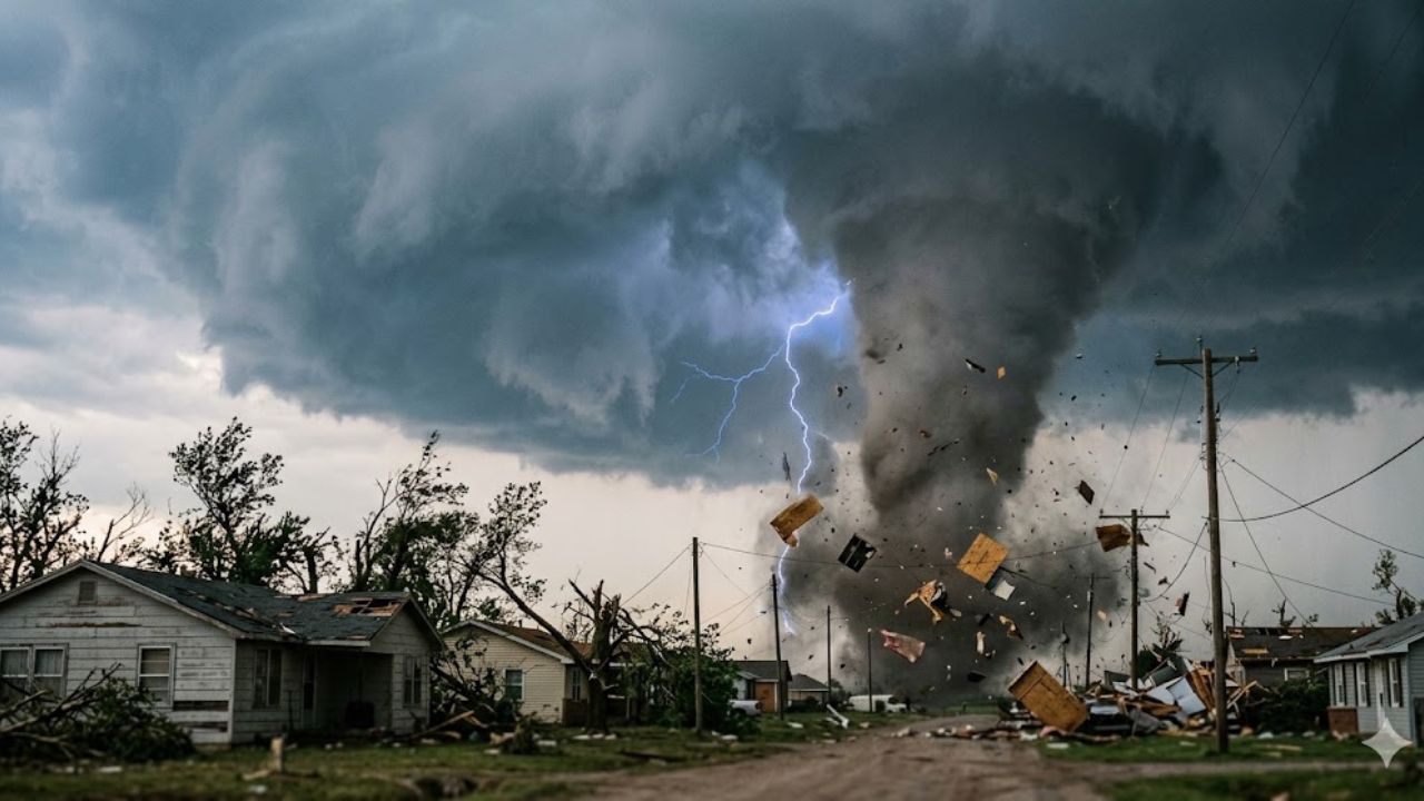 Oklahoma tornado emergency leaves homes flattened