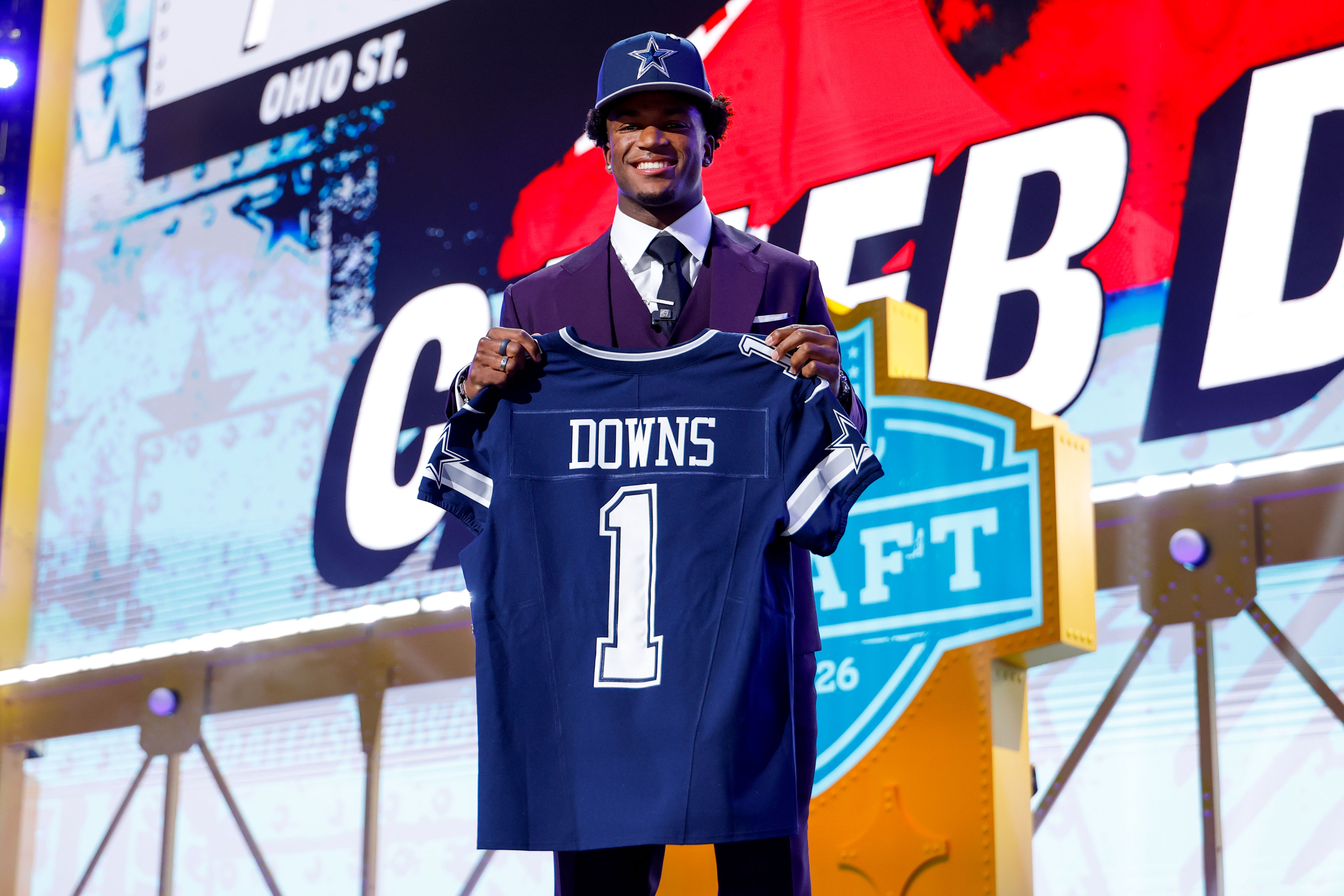 Caleb Downs' powerful Cowboys fan interaction caught on video