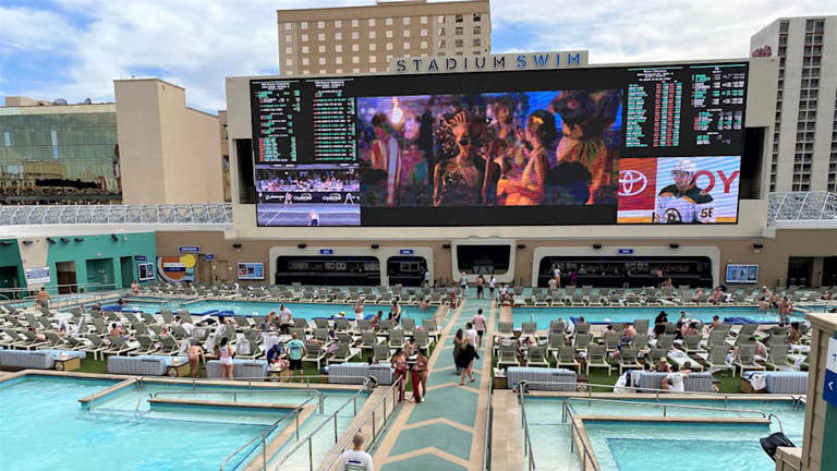 Golden Knights gameday experience at Stadium Swim