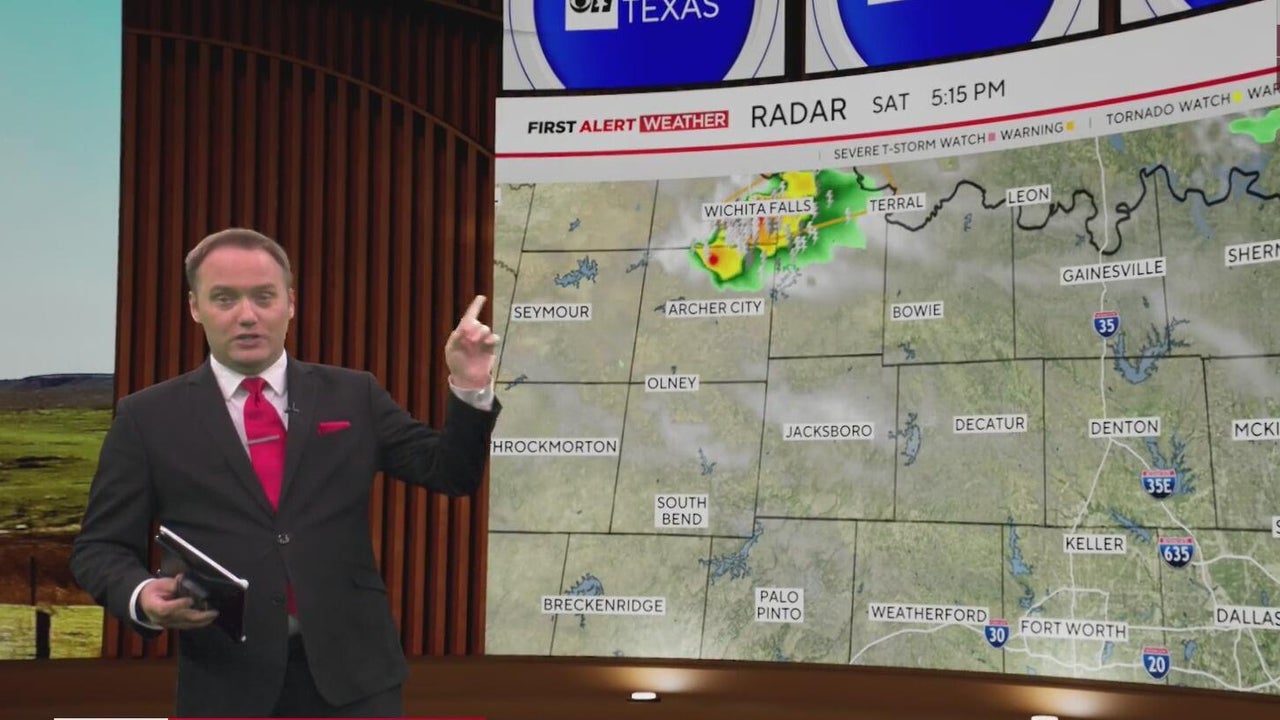Severe weather threat continues across North Texas