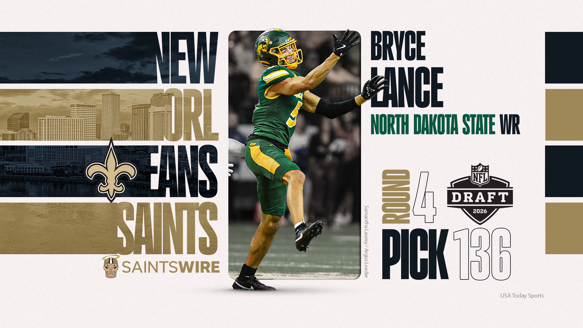 What the Saints are getting in Bryce Lance: Fit and scouting report