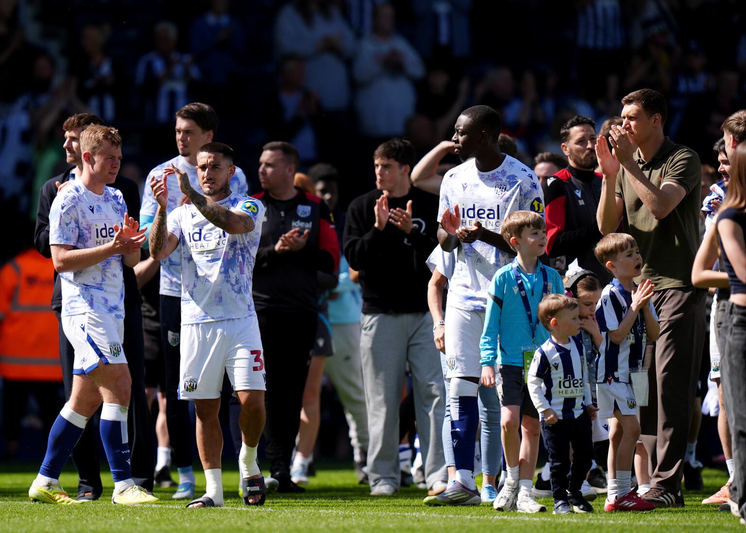 West Brom retain Championship status after draw with high-flyers Ipswich