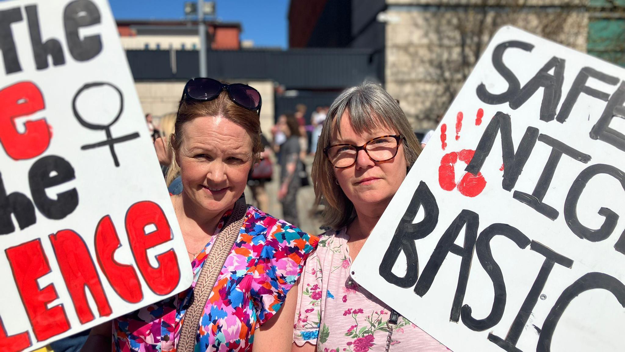 Rally calls for an end to violence against women and girls
