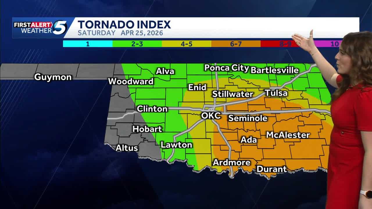 Numerous tornado warnings issued with storms Saturday; severe weather ...