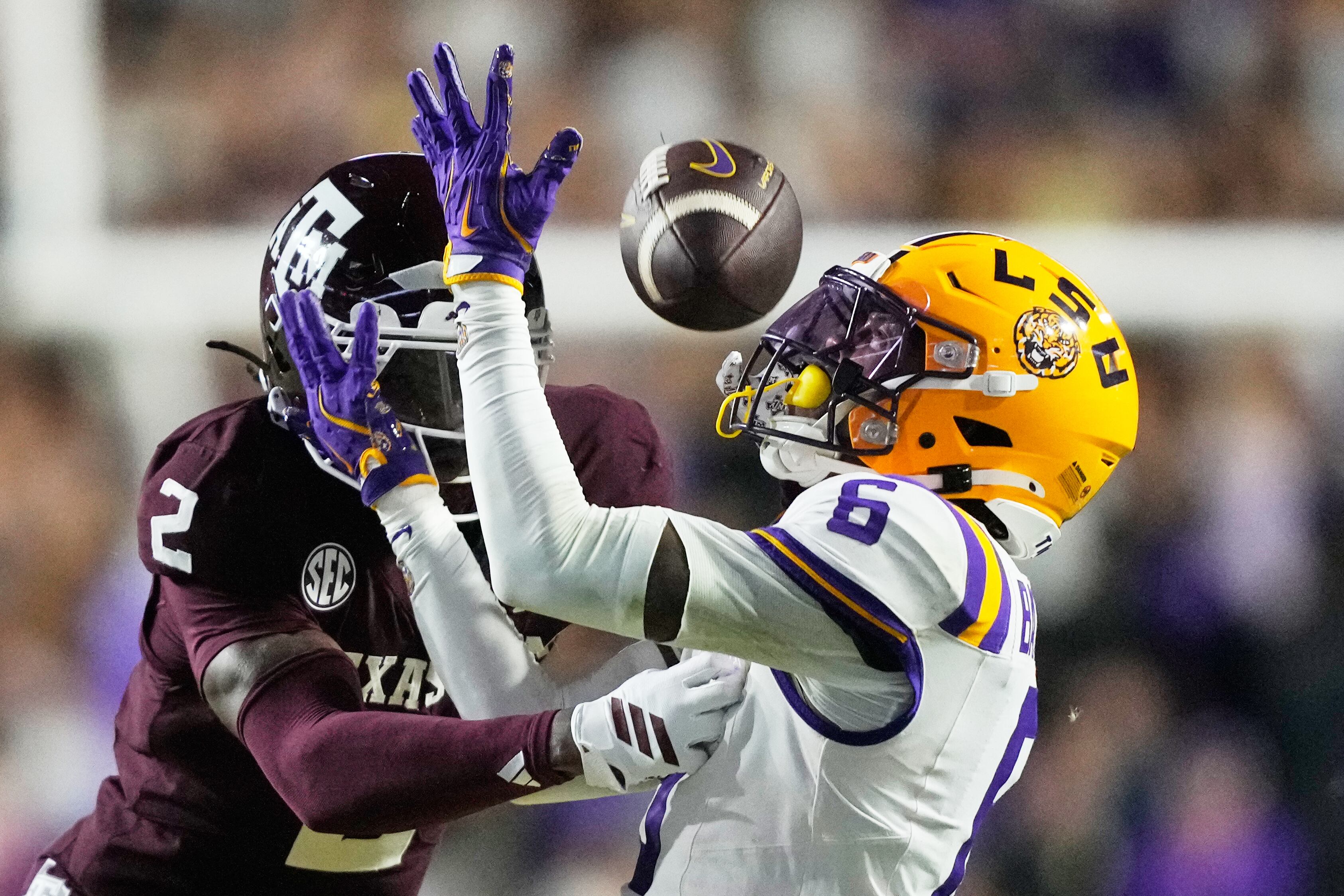 Saints draft LSU WR/KR Barion Brown in sixth round