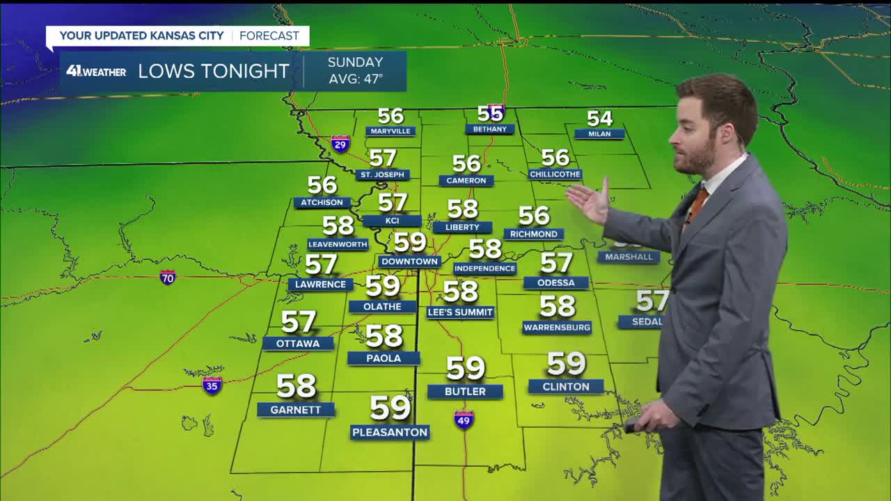 KSHB 41 weather Saturday afternoon update