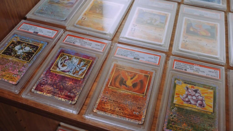 This multi-million dollar Pokemon collection features 60,000 rare cards