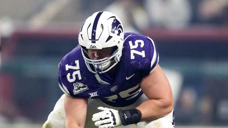 Carolina Panthers play chess, ace 5th-round pick with K-State center ...