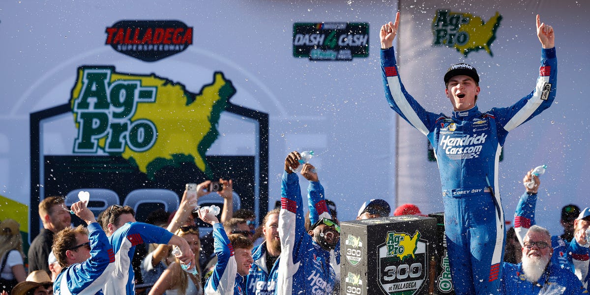 Corey Day has his day, wins career first O'Reilly Auto Parts race at ...
