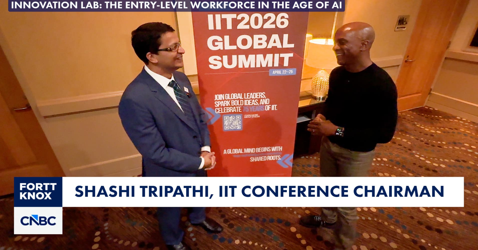 Shashi Tripathi, IIT Summit chairman: Fortt Knox Innovation Lab