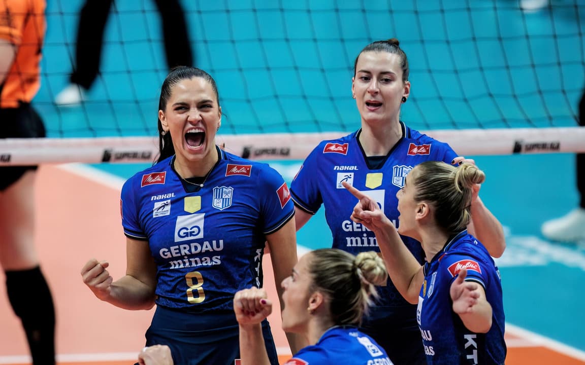 Finalista da Superliga, gringa do Minas se derrete pelo Brasil em vídeo; veja
