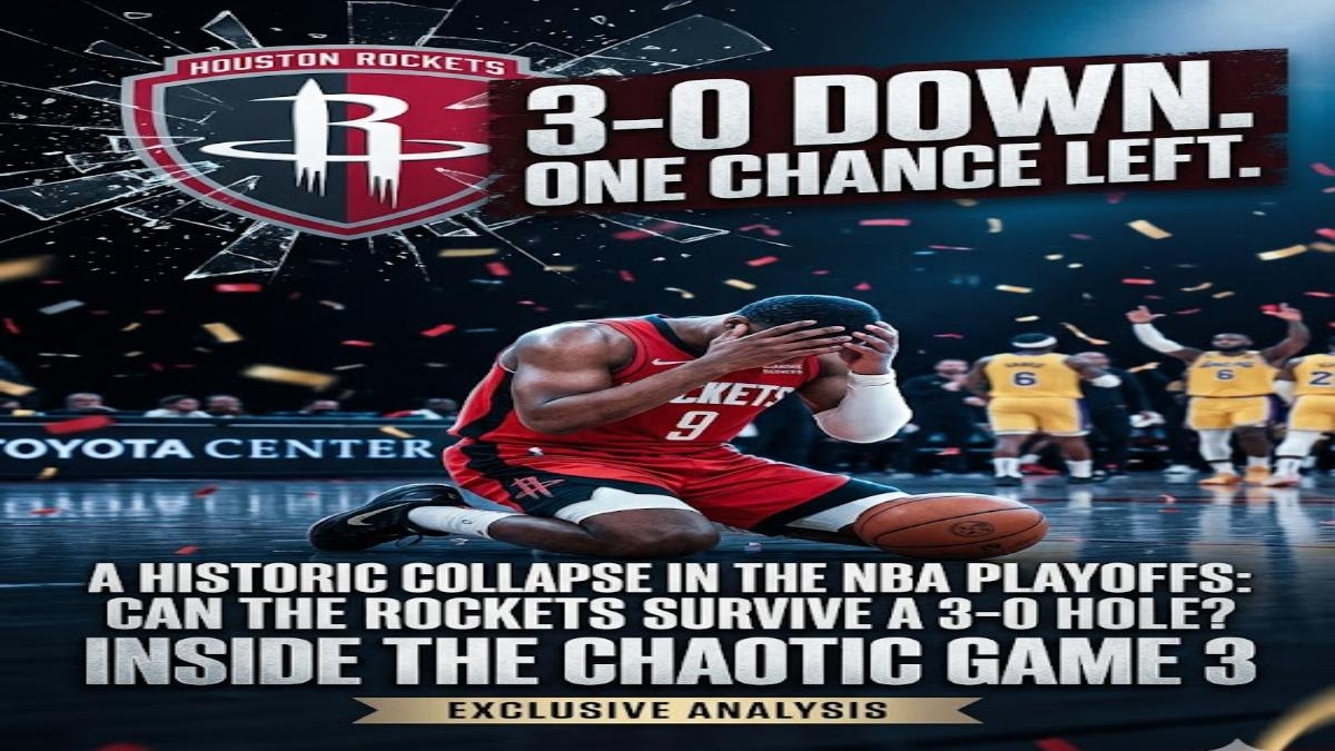 A historic collapse in the NBA playoffs: Can the Rockets survive a 3-0 ...