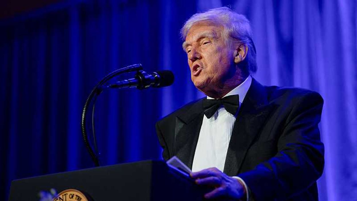 Trump's table evacuated at White House Correspondents Dinner