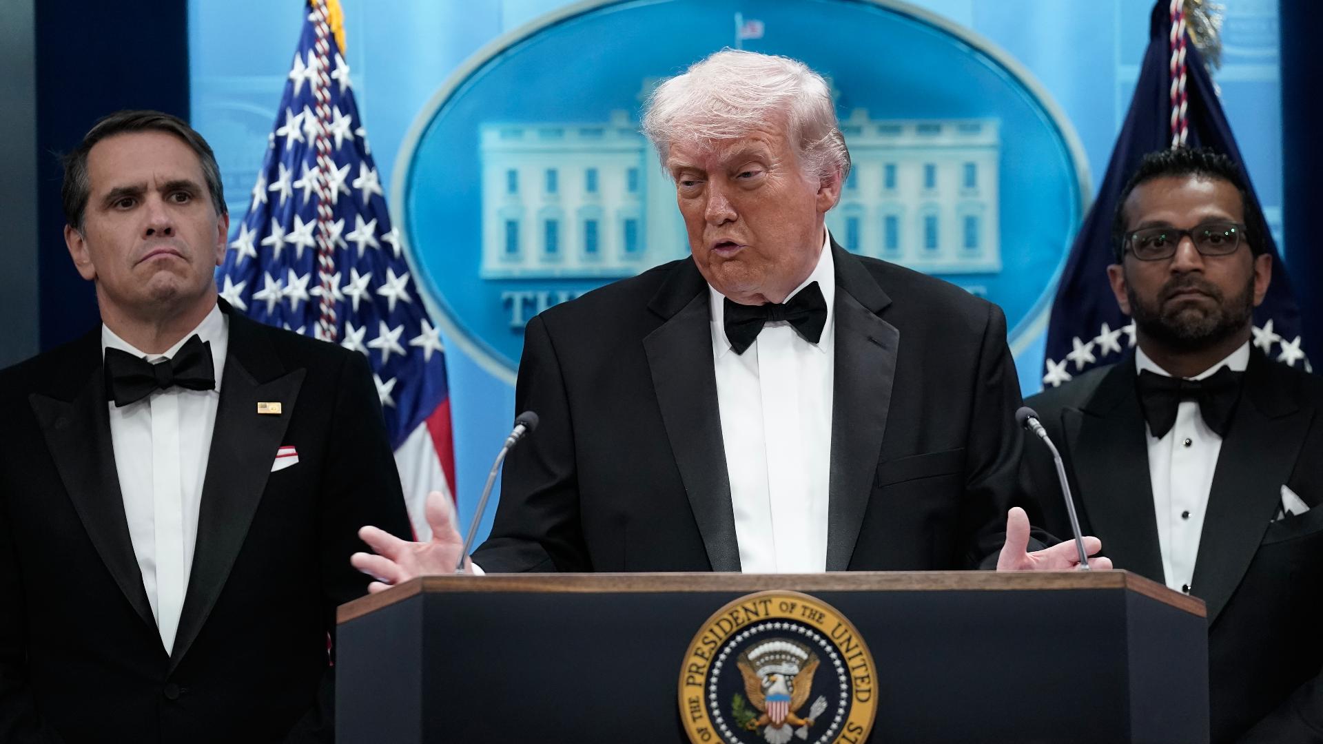 President Trump holds news conference after shooting outside White ...