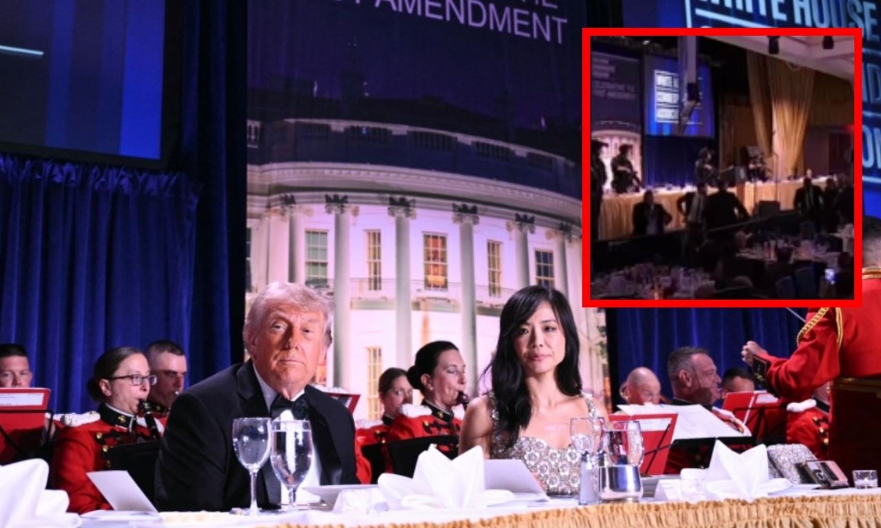 Así fue el momento exacto en que evacúan a Donald Trump por alerta de ...