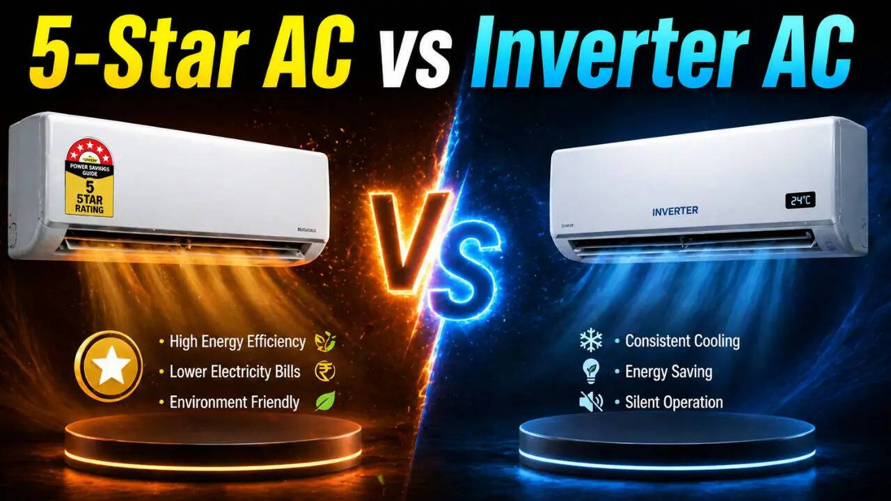 5-star AC vs inverter AC: Which one is better for your home and saves ...