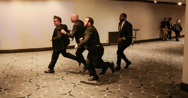 Scenes from the White House Correspondents' Dinner shooting