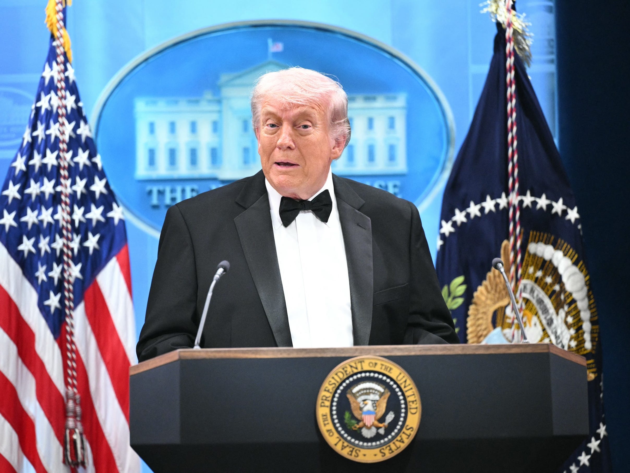 Trump evacuated from White House Correspondents' Dinner following a 'shooting incident'