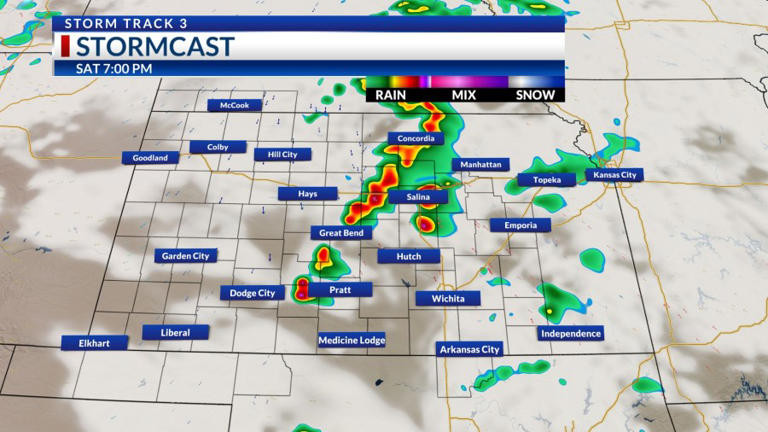Storm Track 3 forecast: Strong to severe storms expected Saturday and ...