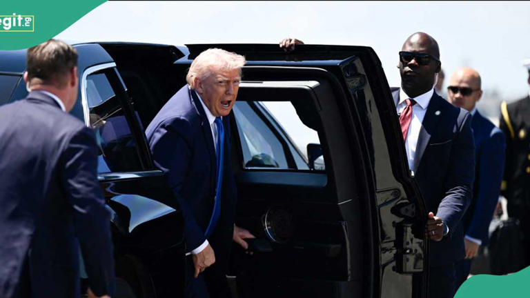 Trump confirms his security was shot by gunman at White House event