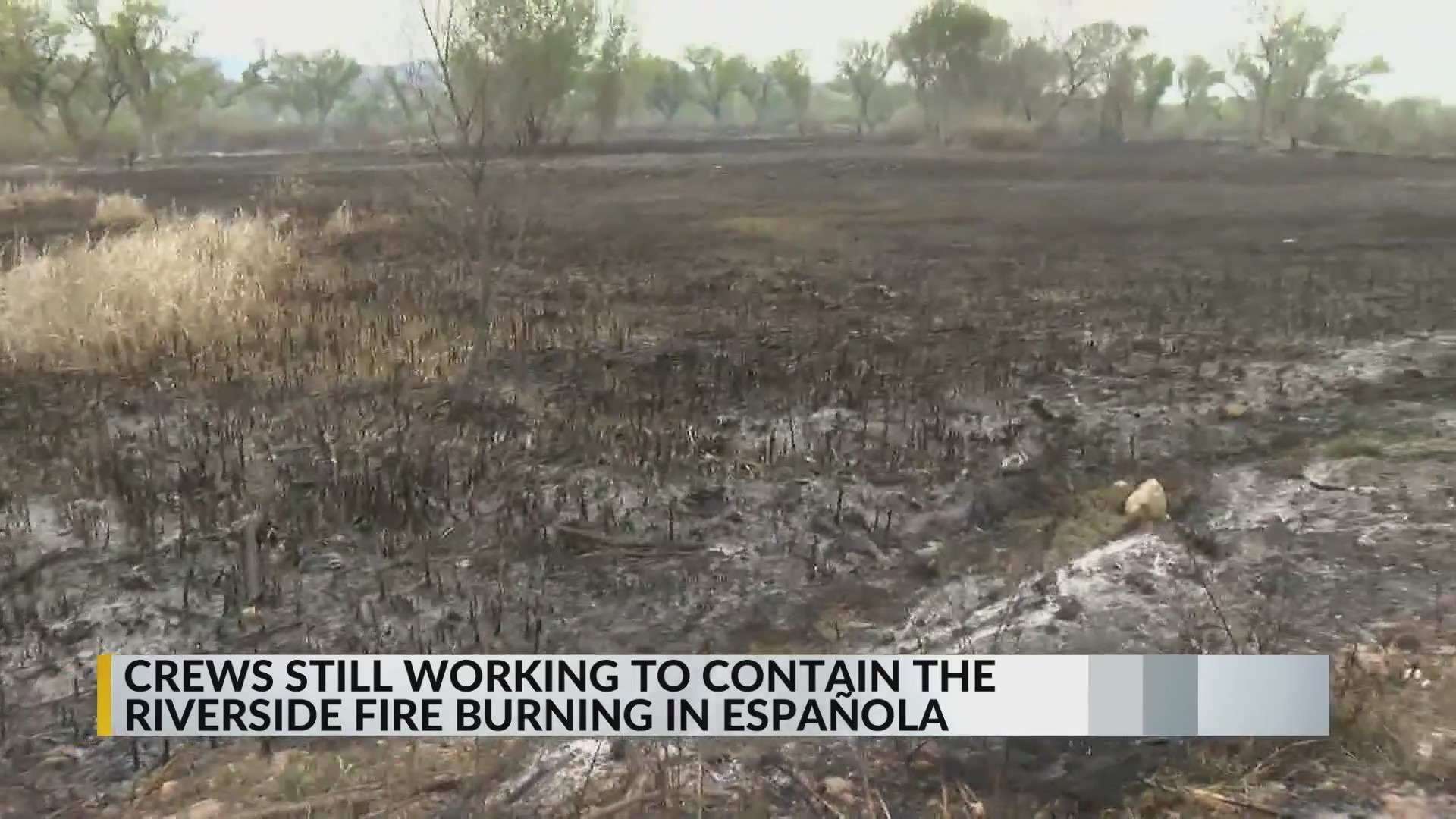 Riverside fire in Española burns 44 acres, evacuations lifted