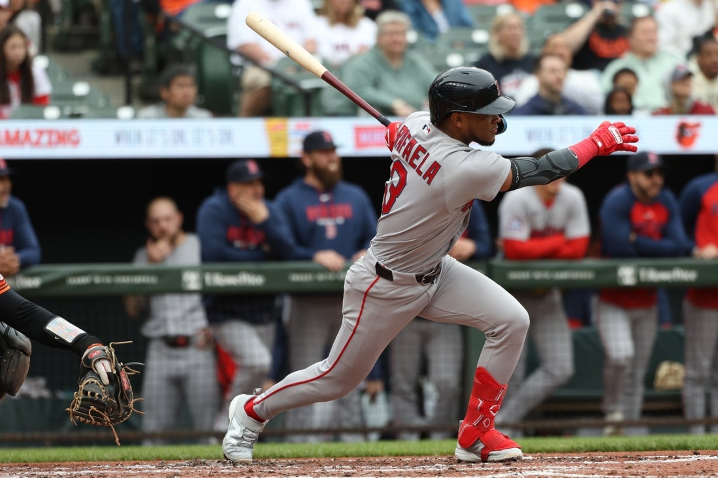 Red Sox bats come alive in rout of Orioles