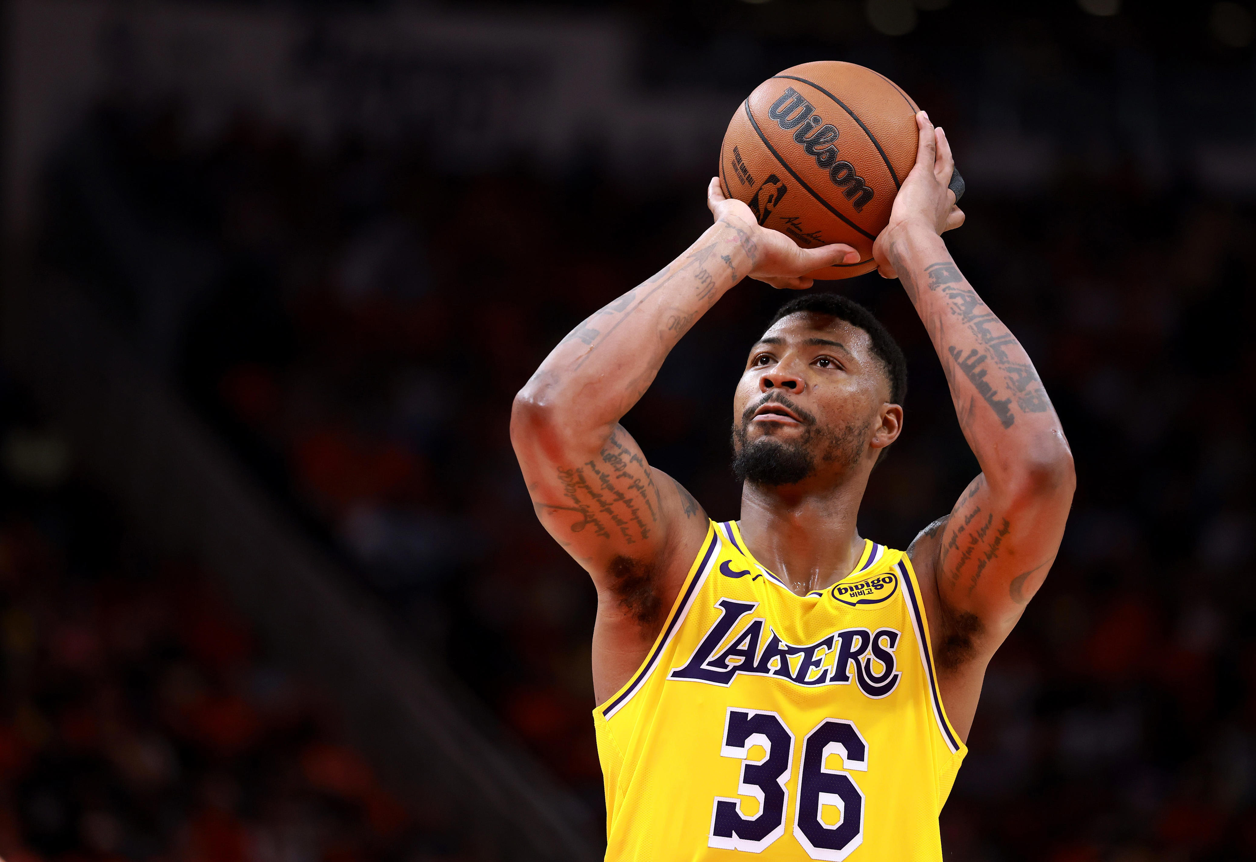 Report: Rockets are team most likely to sign Lakers guard Marcus Smart