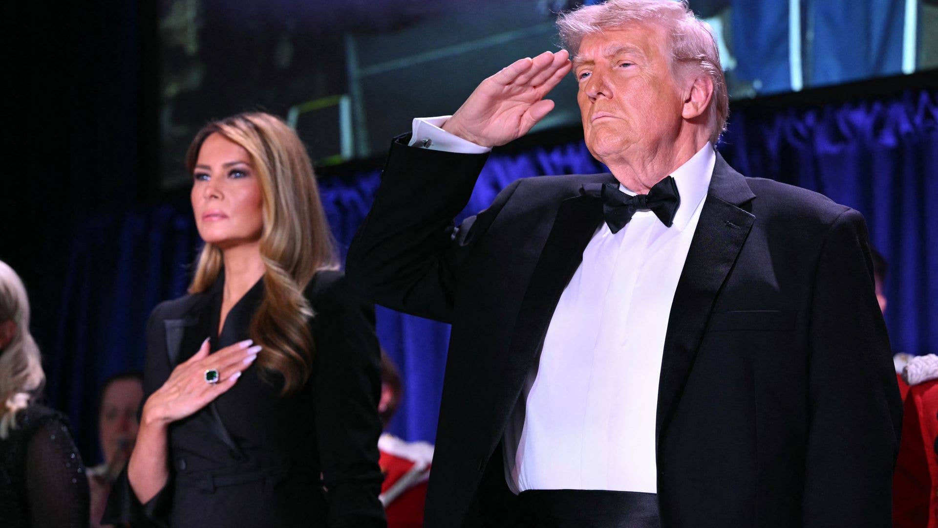 President Donald Trump and Melania rushed off stage after gunshots ...