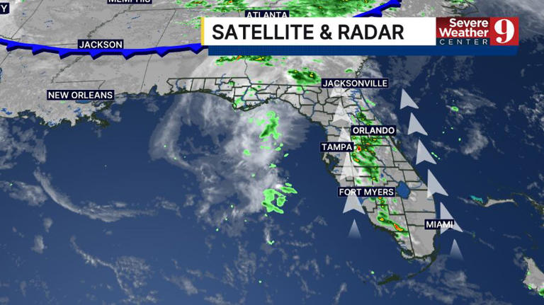 Scattered showers and storms continue through the weekend