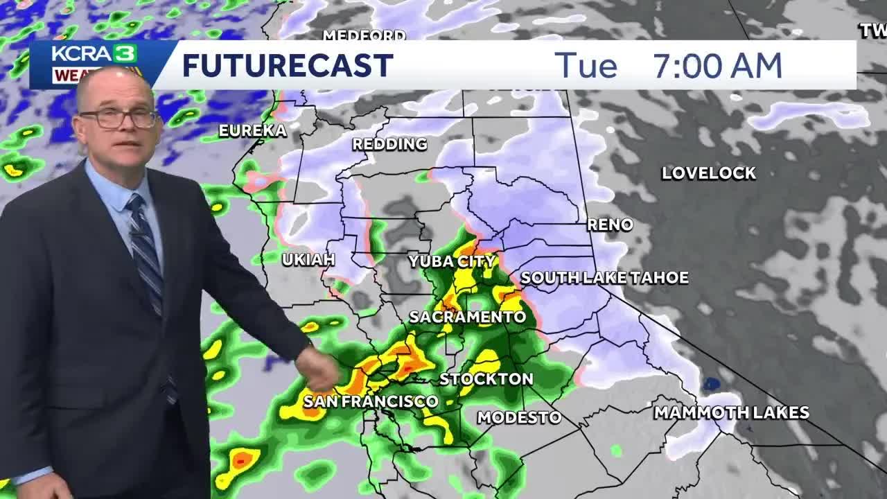 Northern California rain and snow forecast | Feb. 16 at 4:20 p.m.