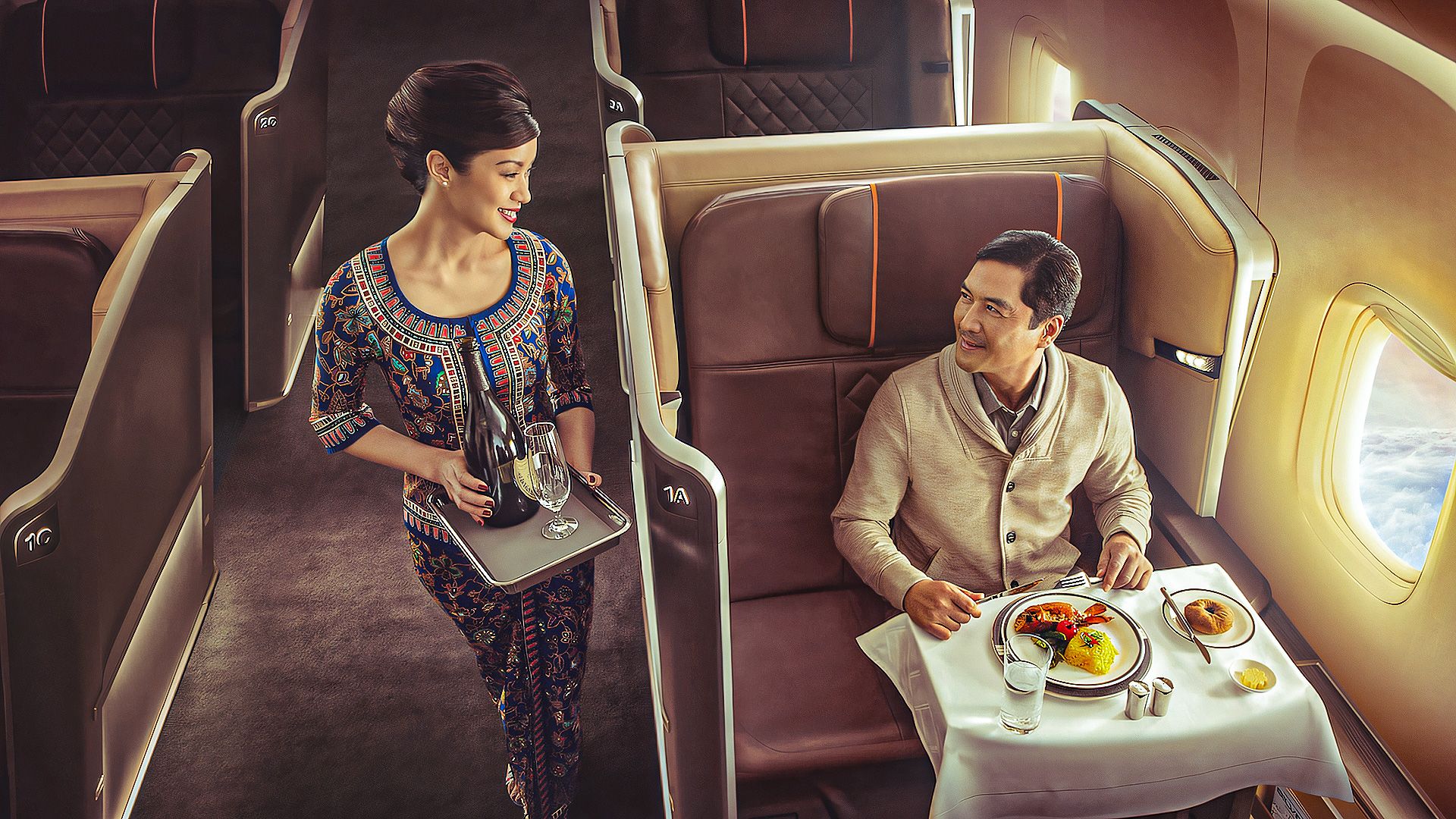 6 airlines with the world's most impressive first class dining ...