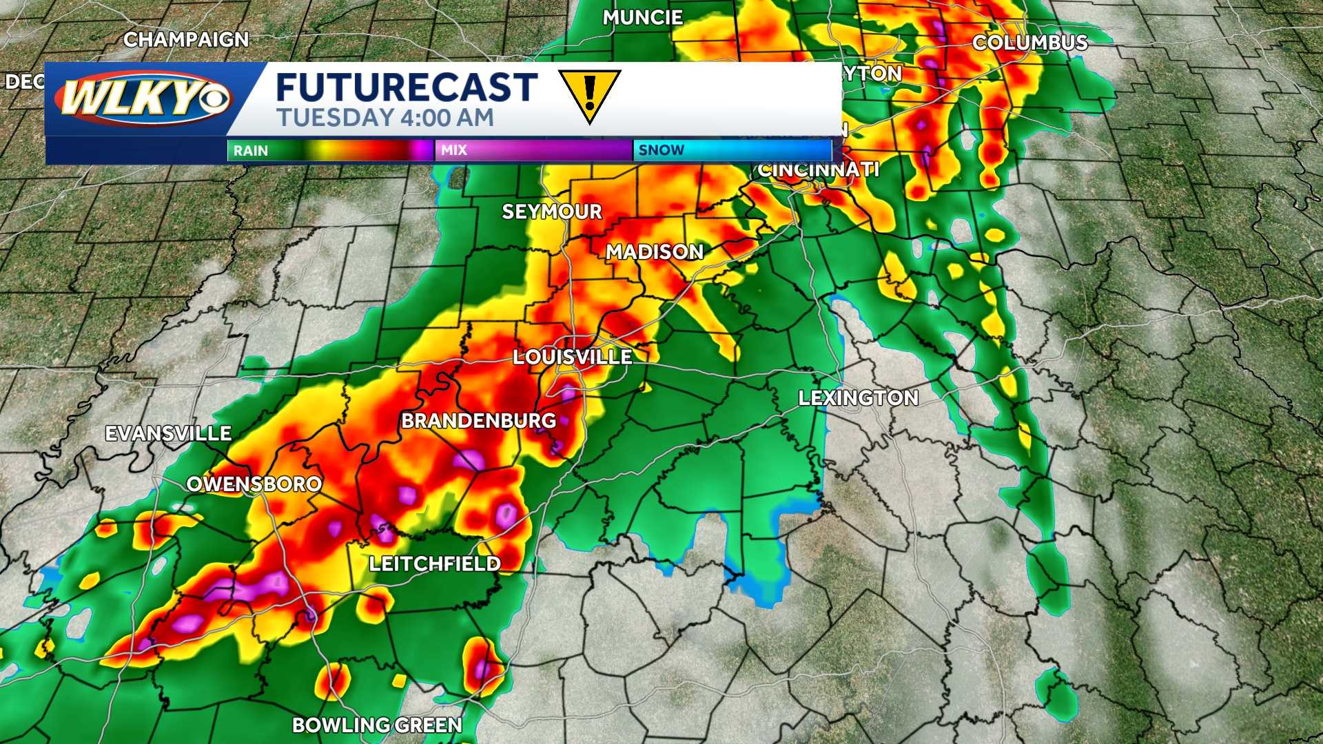 Impact weather: Strong to severe storms return late Monday night