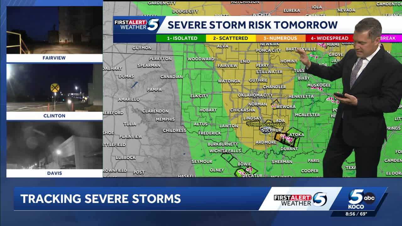 Numerous tornado warnings issued with storms Saturday; severe weather ...