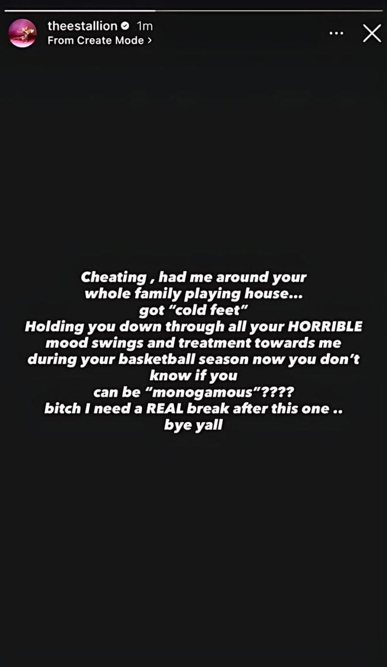 Megan Thee Stallion exposes Klay Thompson over alleged cheating in ...