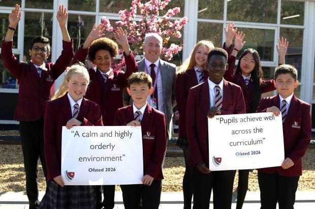 'Calm and highly orderly' secondary school praised by Ofsted
