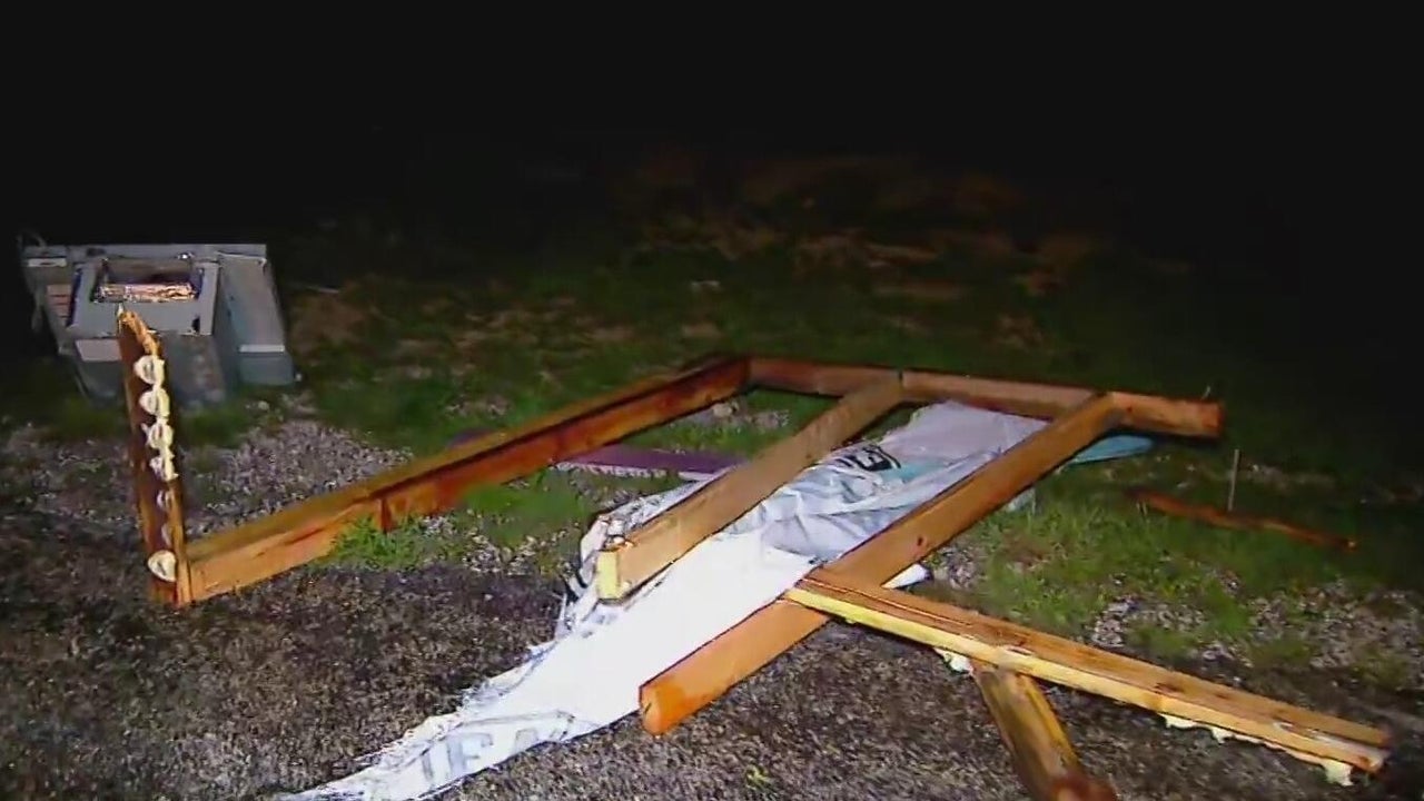 Severe storms kill one, damage homes near Springtown