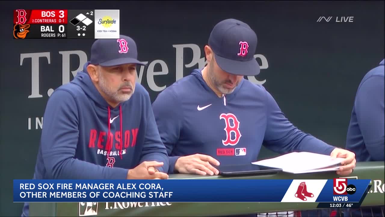 Red Sox fire Alex Cora, overhaul coaching staff; Chad Tracy named ...