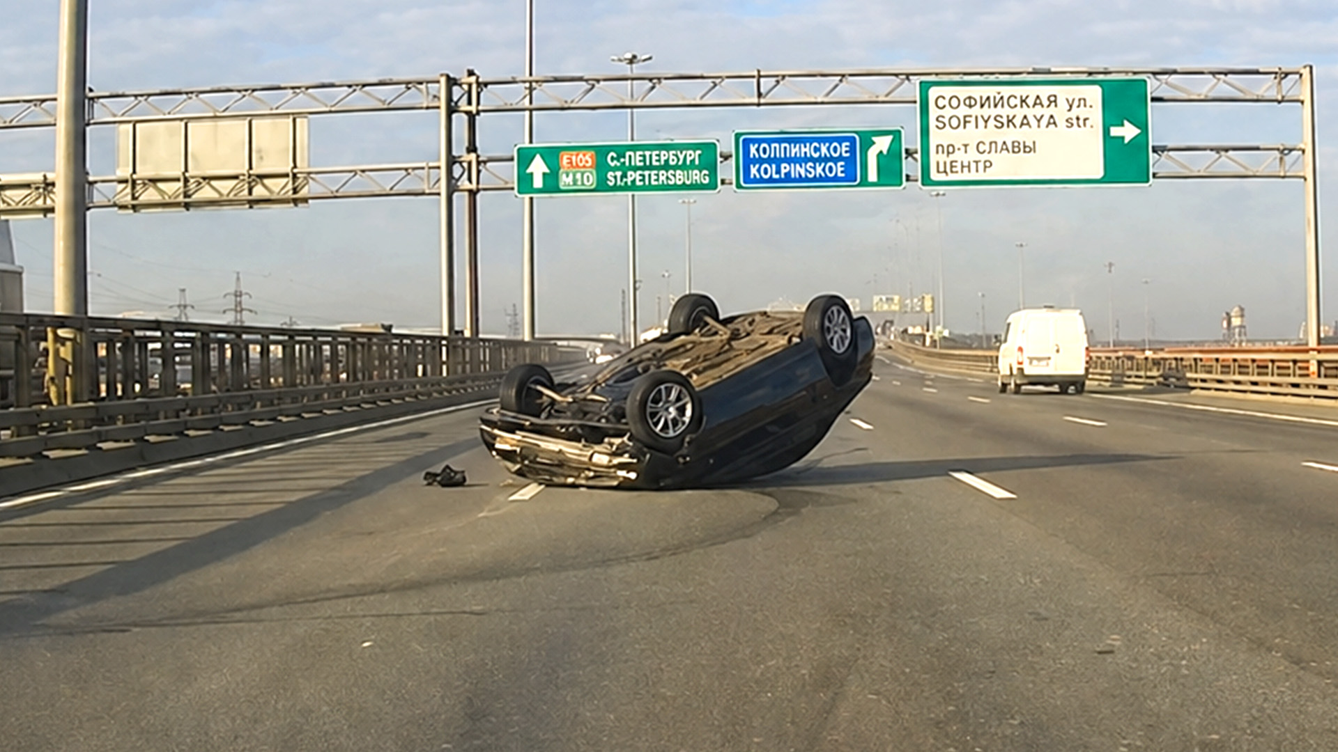 Crash caught on camera