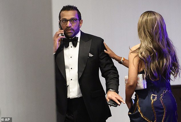 Kash Patel's stunning reaction as shooter opened fire on White House ...