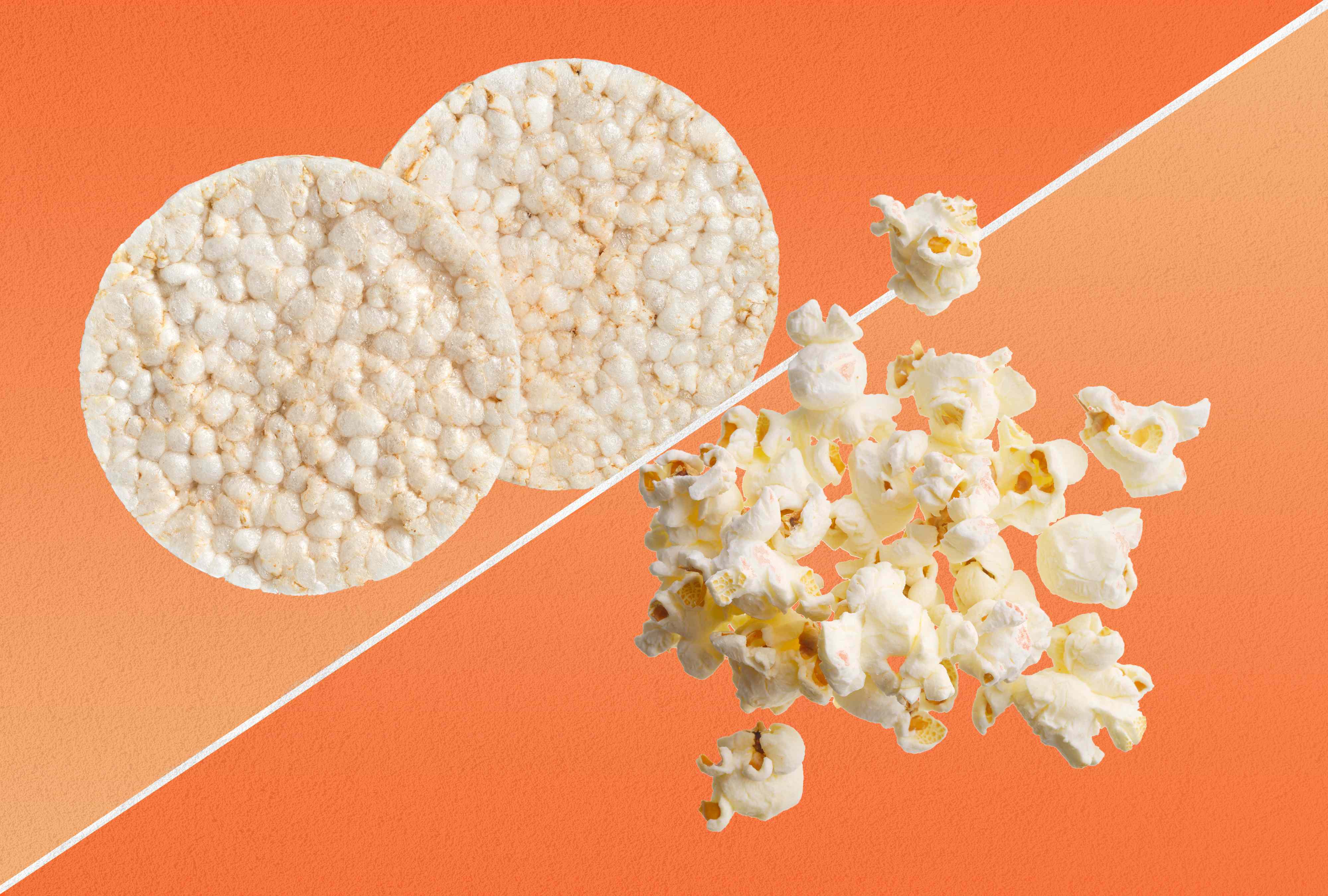 Rice cakes vs. popcorn: Which is the better weight-loss snack?