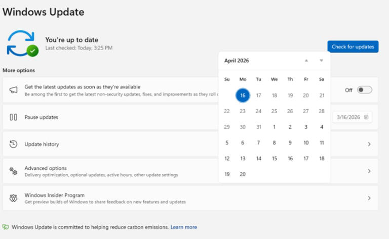 Microsoft is finally letting you pause Windows 11 updates indefinitely ...