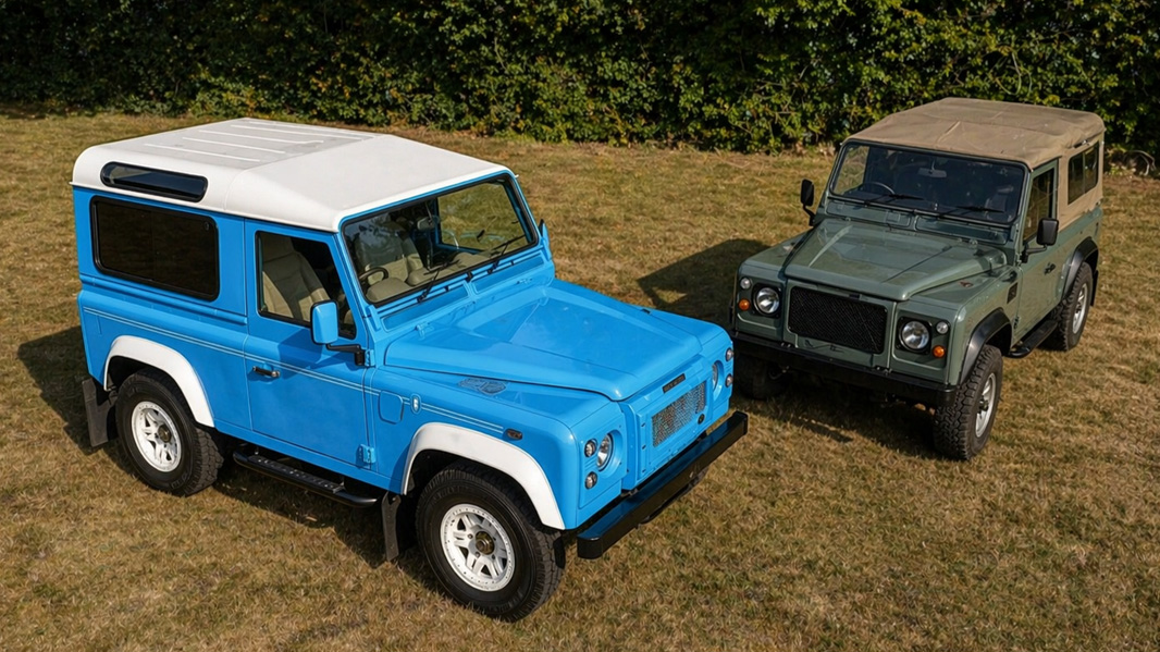 I compared two electric Defender builds: urban vs country