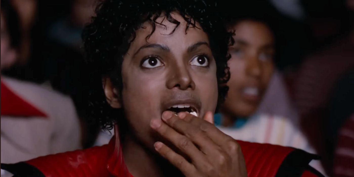 Michael Jackson's iconic popcorn meme recreated by biopic star