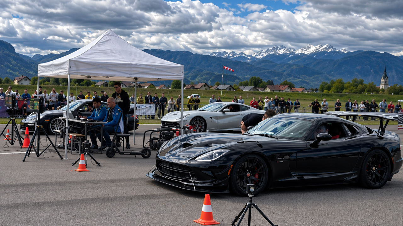Can the Viper ACR dominate this drag race?